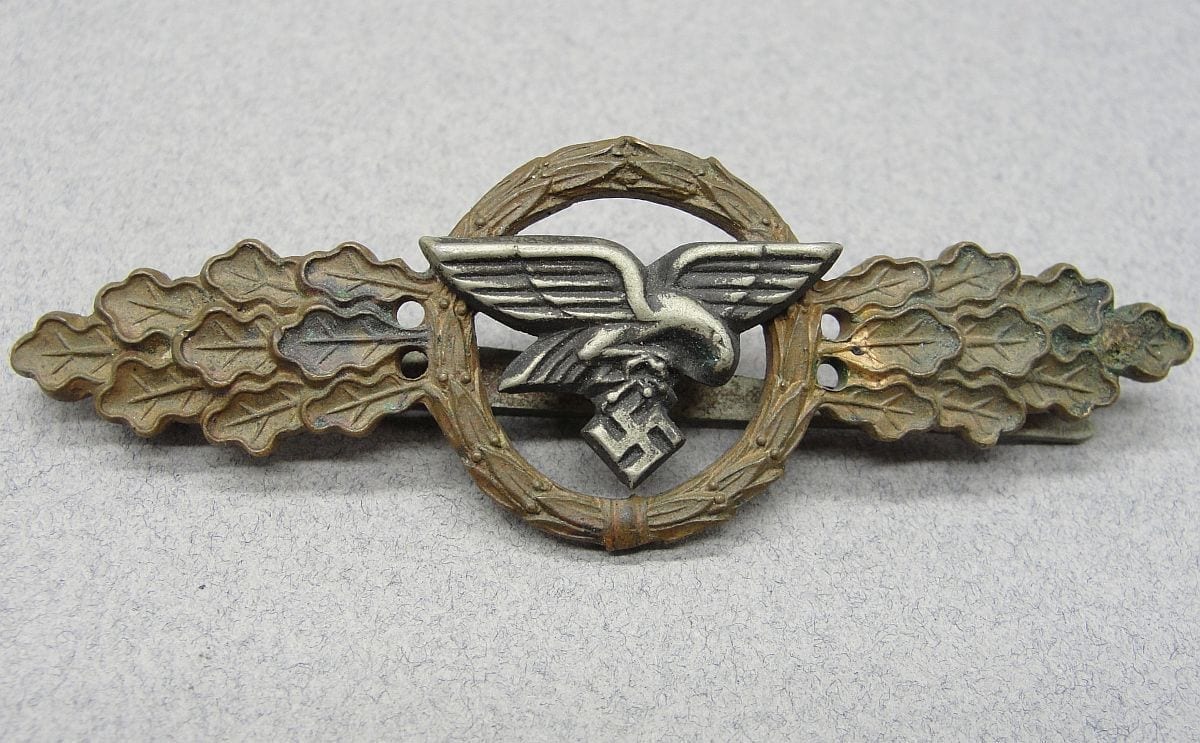 Luftwaffe Squadron Clasp for Transport and Glider Pilots, Bronze Grade