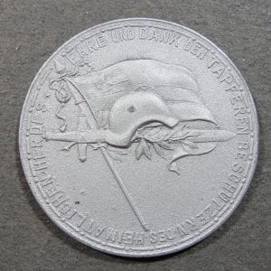 World War One Veteran's Table Medal