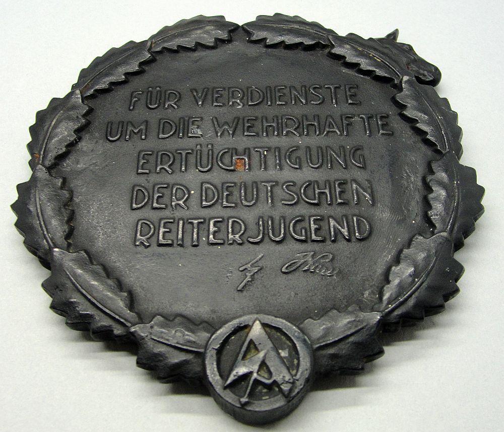 SA NSDAP Award for the Defense of German Equestrian Youth