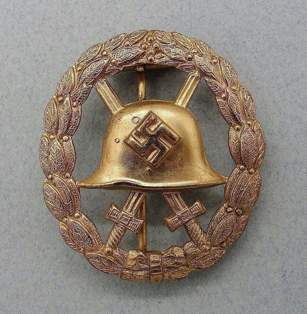 1st Pattern Gold Wound Badge, Hollow Cut Out by Schickle, Choice!