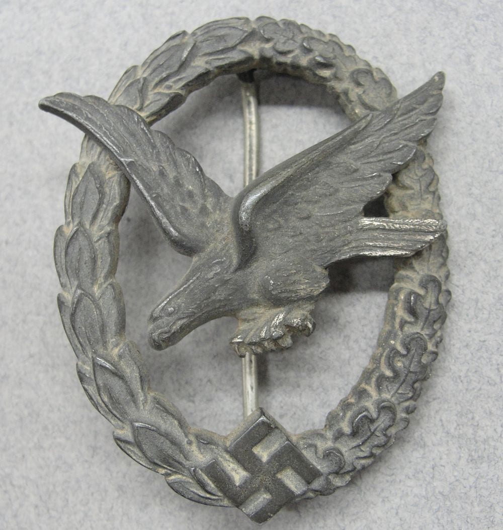 Luftwaffe Air Gunner's Badge by Deumer