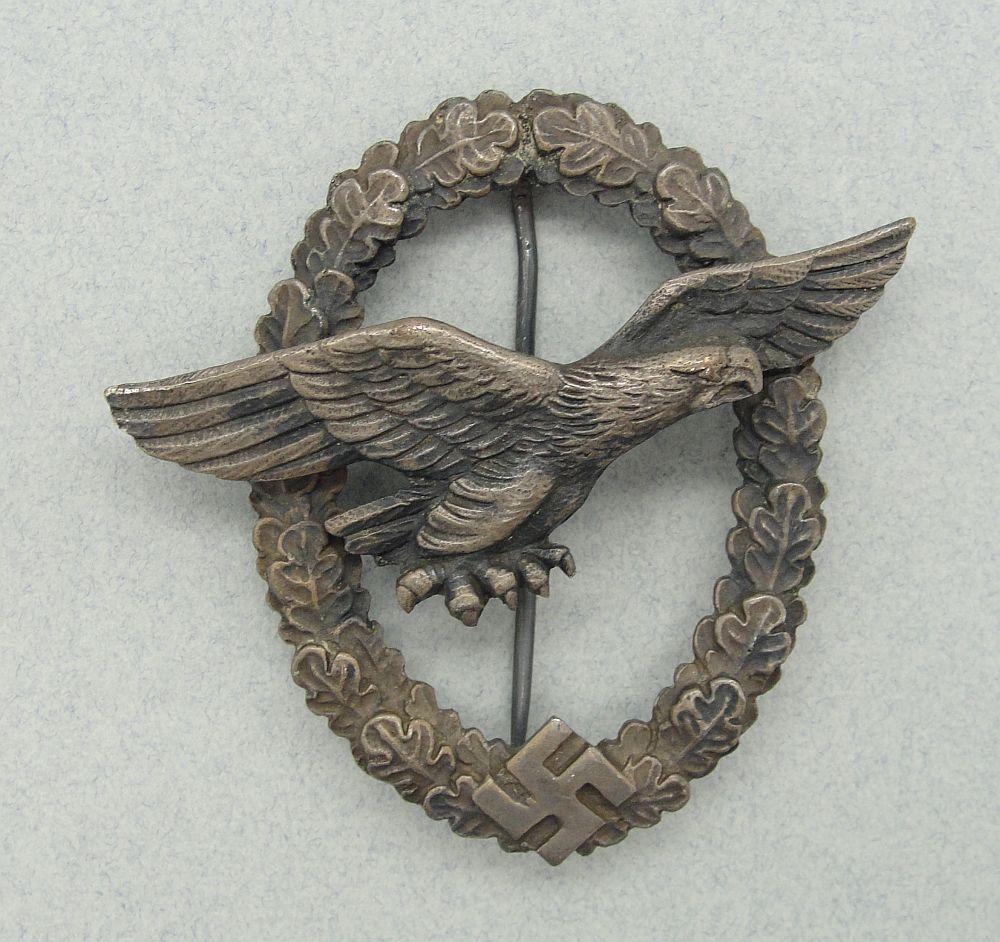 Luftwaffe Glider Pilot's Badge, Large Eagle Version