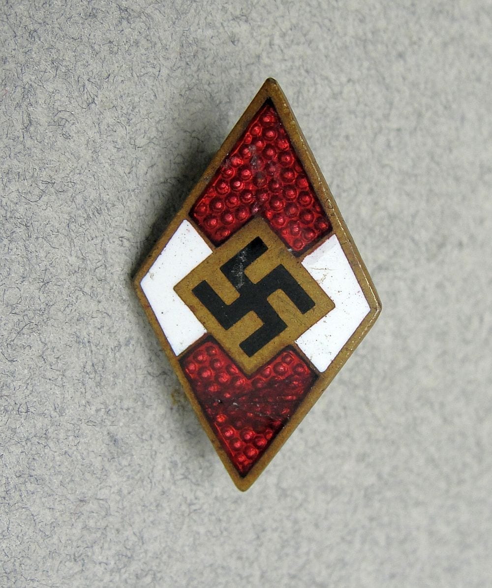 Hitler Youth Membership Badge by RZM M1/162