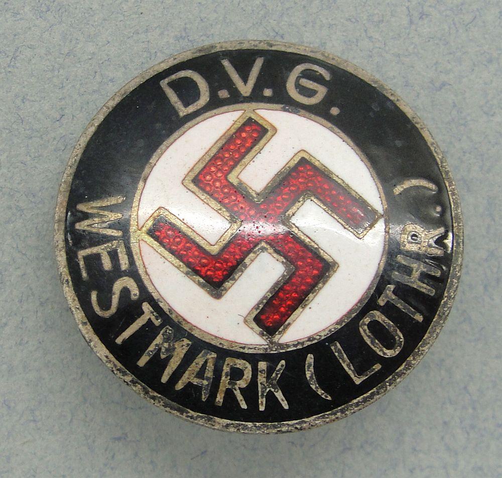 DVG  WESTMARK NSDAP Membership Badge