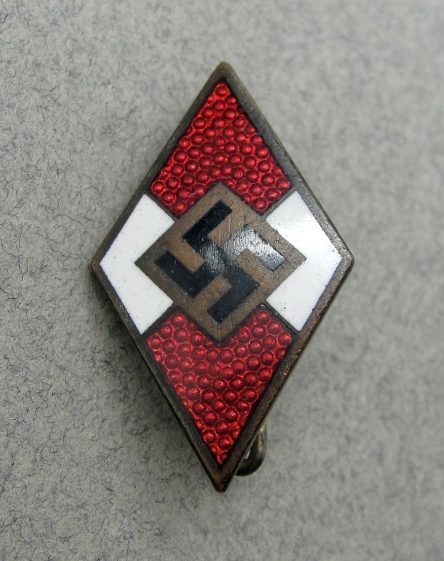 Hitler Youth Membership Badge by RZM M1/72