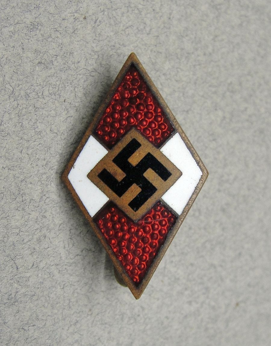 Hitler Youth Membership Badge by RZM M1/147