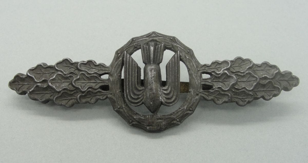 Luftwaffe Squadron Clasp for Bomber Pilots Bronze Grade by "R.S.& S."
