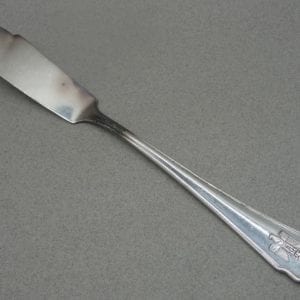 Adolf Hitler - Reichs Chancellery Formal Pattern Silverware - Butter Knife