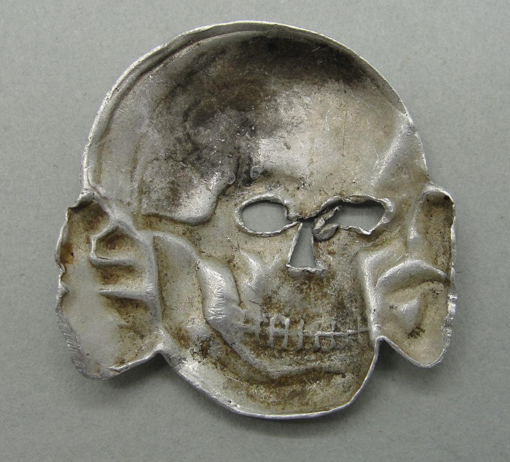 SS Cap Skull, Latvian Produced Version