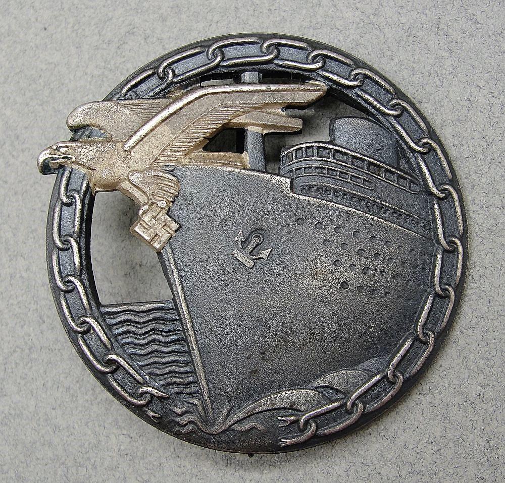 Kriegsmarine Blockade Runner's Badge by Schwerin