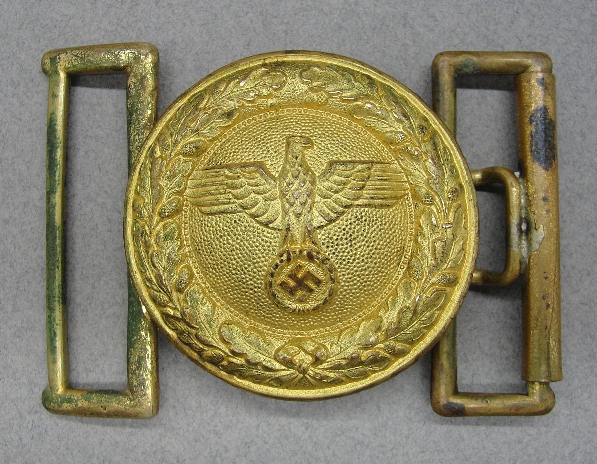State Forestry Service Official - Hessen and Baden, Type 2, Belt Buckle