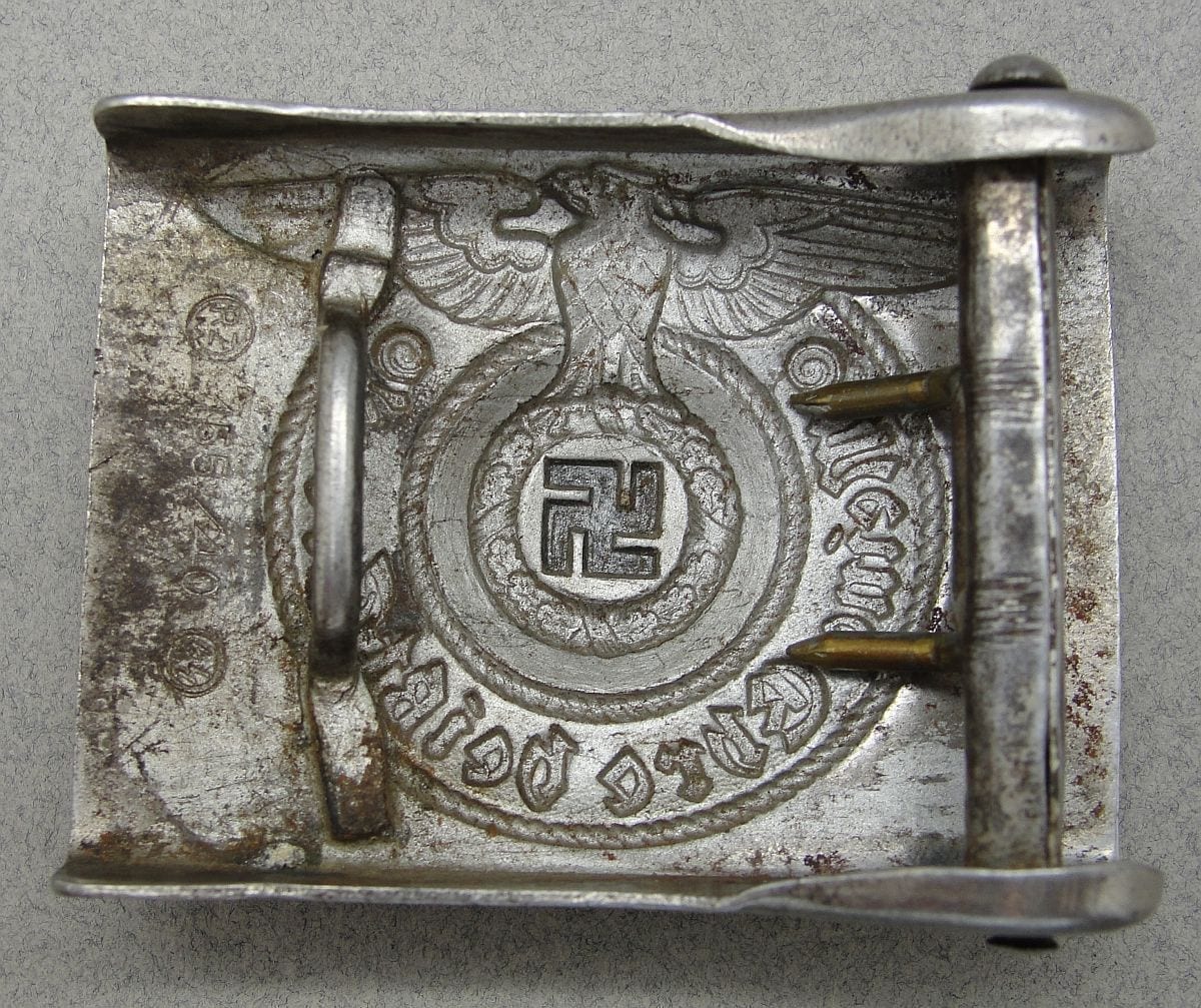 SS EM/NCO'S Belt Buckle by "RZM 155/40 SS", Type One