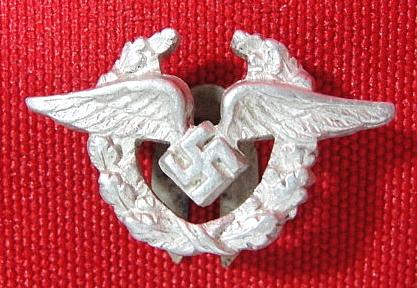 Badge for Civilian Employees of the Luftwaffe, Lapel Version, by "CEJ"