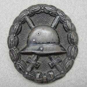 WW1 Wound Badge, Black Grade, Catch Gone
