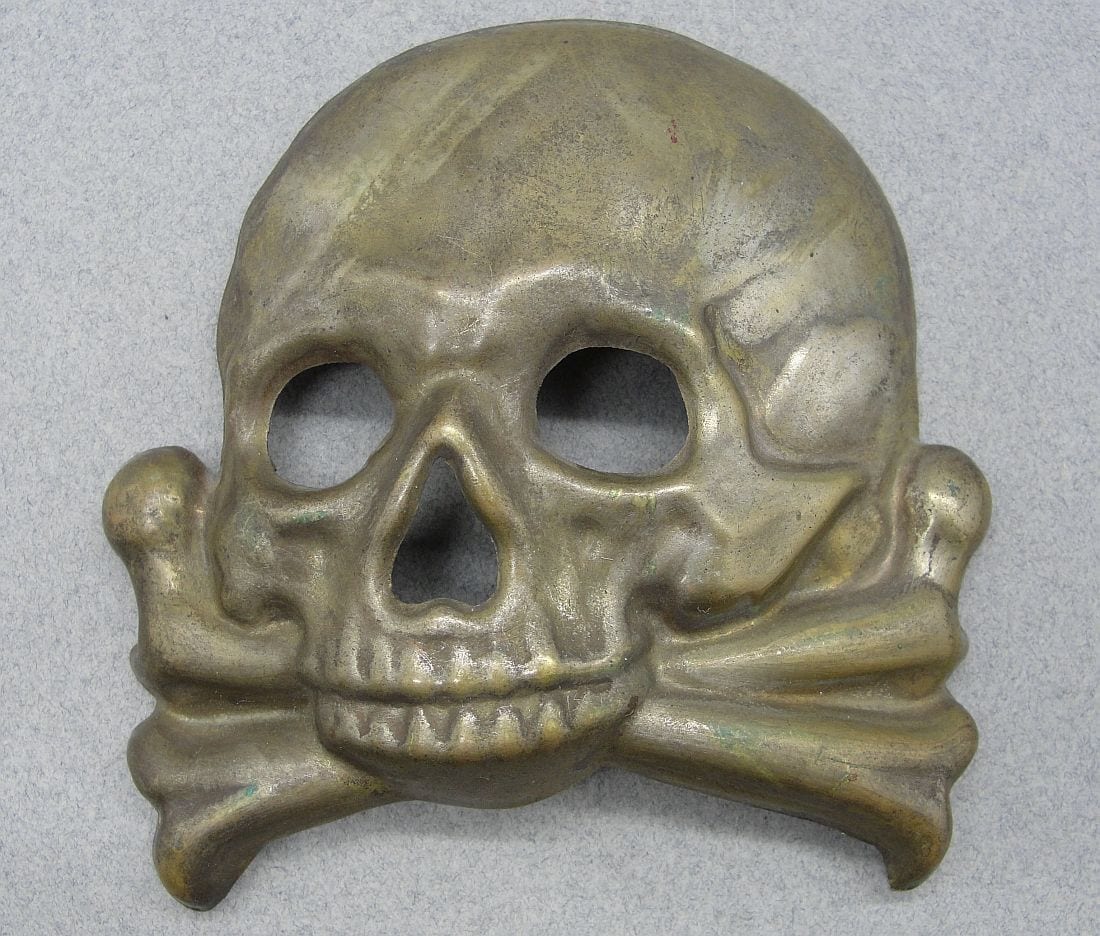 Prussian Hussar's Busby Death's Head Skull