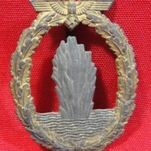 Kriegsmarine Minesweeper Badge