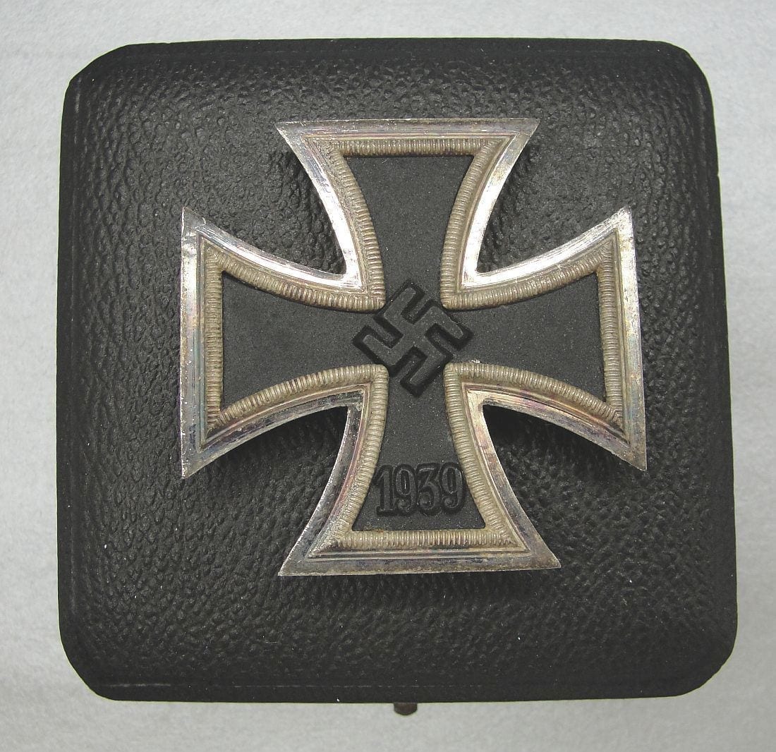 Cased 1939 Iron Cross First Class by Wilhelm Deumer, Choice!