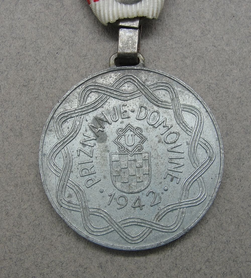 Croatia WW2 Wound Badge