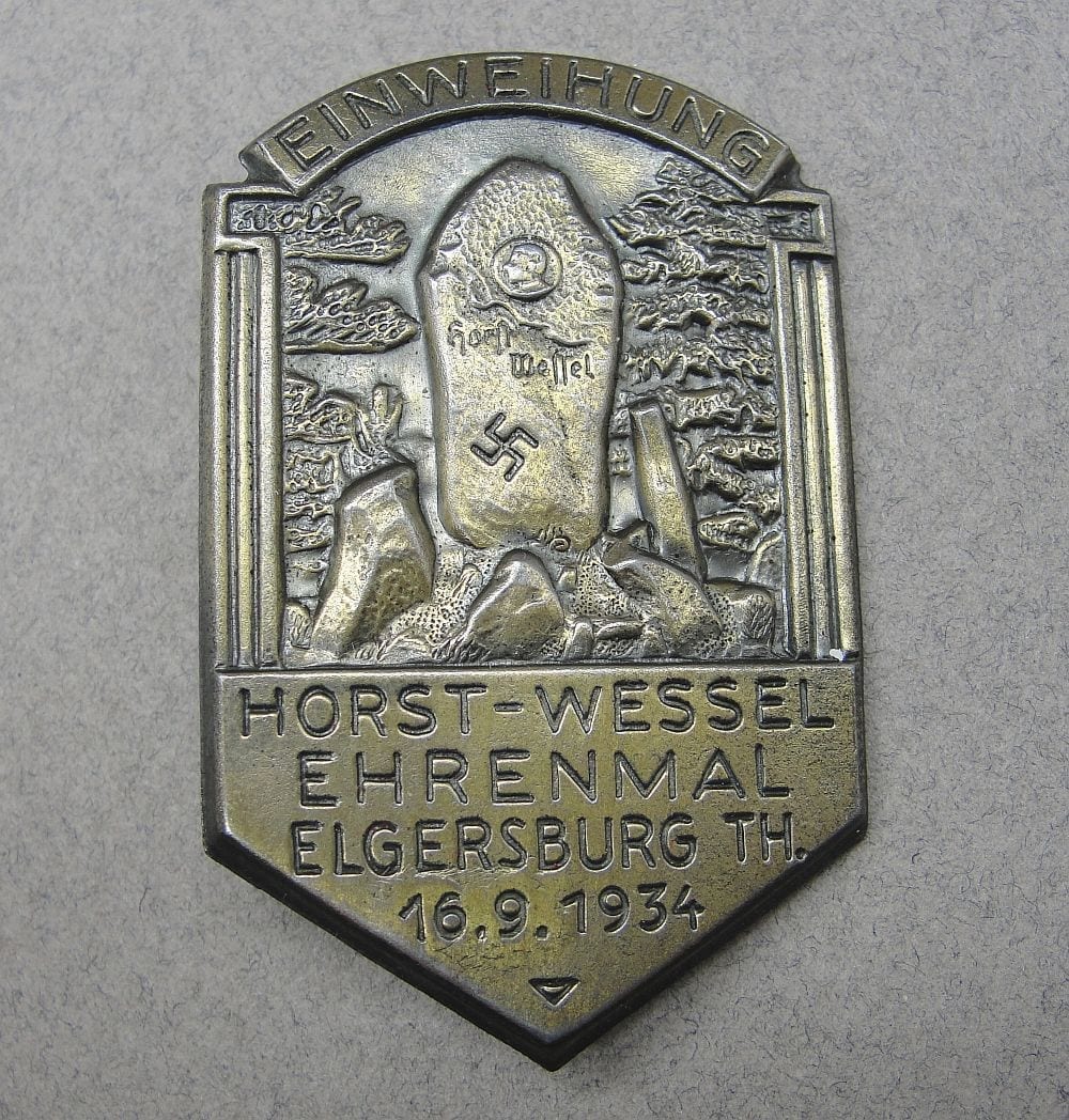 1934 Martyr Horst Wessel Badge