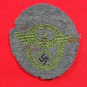 Police ( Schutzpolizei) EM/NCO's Sleeve Eagle, Tunic-Removed